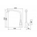 TORNEIRA P/ COZINHA DE MESA BICA MOVEL FLATT - CROMADA - 1167 F71 - LORENZETTI