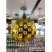 PENDENTE 3D DOURADO ATLANTA 1 LAMP // PD-1097/1-DR-KINLIGHT