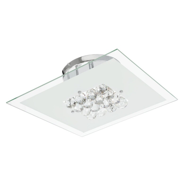 PLAFON CRISTAL KYOTO QUAD 3 LAMP // PL-30085/3-KINLIGHT