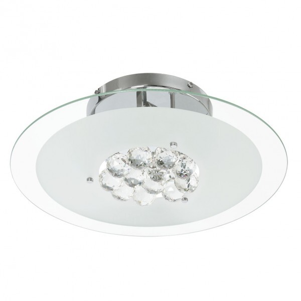 PLAFON CRISTAL KYOTO RED 3 LAMP // PL-30086/3-KINLIGHT
