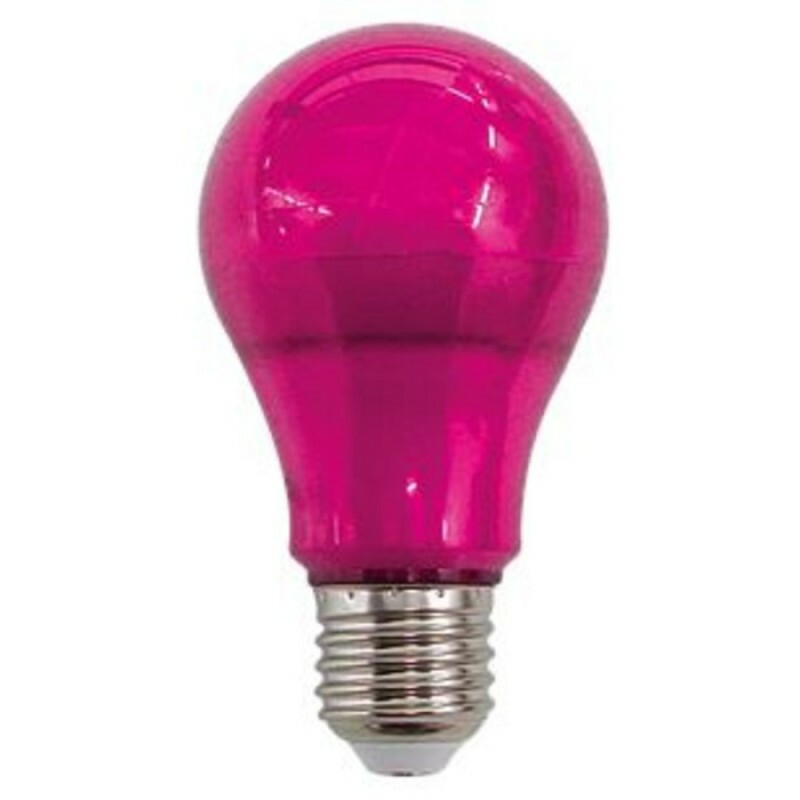 LAMPADA A60 10W ROSA BIVOLT E27 - OPUS